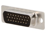 Conector D-Sub HD 26-Pin Tată Aurit pentru Lipire