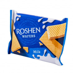 Napolitane Roshen, 72 g, Crema Lapte, Napolitane, Roshen Napolitane cu Lapte, Napolitane Roshen Milk 72 g, Dulciuri, Napolitane cu Crema, Napolitane U