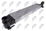 Radiator intercooler Fiat 500l 0.9, 1.3, 1.4 2012-; 51887954; NTY, aftermarket