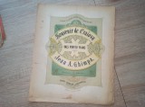 Cumpara ieftin SOUVENIR DE CRAIOVA, PARTITURA LITO, CCA 1890, VAPS JEAN A.GHIMPA