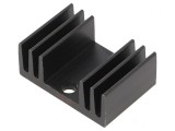Radiator TO220 Negru 20x29x12mm