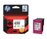 Cartus imprimanta HP 650, Tri-Color, CZ102AE, Inkjet