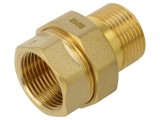Conector dublu plat tată-mamă cu garnitură GEBO 331-6BR - Termo&icirc;mbinare eficientă