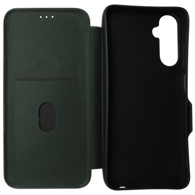 Husa tip carte cu stand Techsuit verde inchis pentru Samsung Galaxy A05s foto