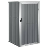 Cumpara ieftin Sopron de gradina, gri, 88x89x161 cm, otel galvanizat