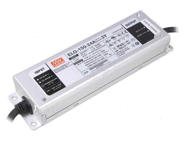 Alimentator LED 150W 24VDC 3,2&divide;6,25A 100&divide;305VAC