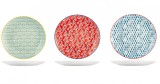 Cumpara ieftin Set 3 farfurii colorate HH, 27 cm - RESIGILAT