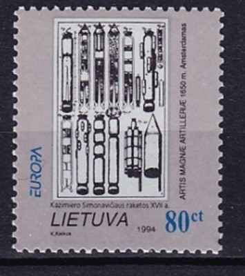 LITUANIA 1994 EUROPA CEPT foto