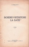 C9281N Boierii viețuitori la sate de Constantin Bobulescu, 1943, Chișinău