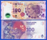 ARGENTINA █ bancnota █ 100 Pesos █ 2012 █ P-358c █ SERIA CA █ COMEMORATIV █ UNC necirculata