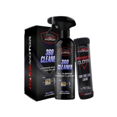 Solutie Curatat Universala cu Laveta Auto Bass Motor 360 Cleaner 500ml