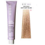 Milk Shake Creative Permanent Colour 9.13 9AG Ash Gold Very Light Blonde - Vopsea de par blond foarte deschis cenusiu auriu, 100 ml