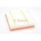 Filtru aer BOSCH F026400055 VW Crafter 2005-2017; Mercedes Sprinter 2006-2018; Sprinter 2018- ; 353x265x58 mm