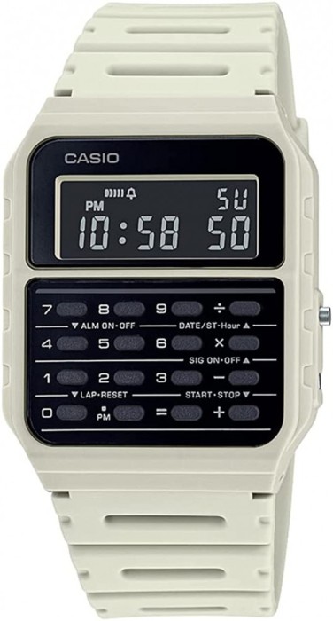 Ceas Casio, Vintage Edgy Calculator CA-53WF-8B - Marime universala