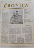 CRONICA - săptăm&acirc;nal de cultură (5 ianuarie 1990) serie nouă Nr. 1