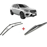 Cumpara ieftin Set 3 stergatoare MERCEDES-BENZ GLE (W166) 2015-2018, pentru parbriz si luneta, Bosch Twin