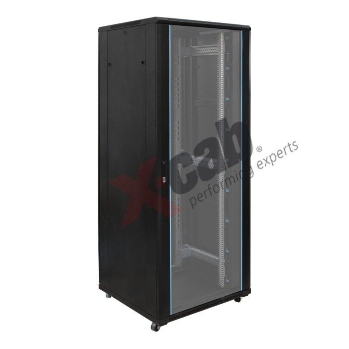 Cabinet metalic de podea 19&quot;, tip rack stand alone, 22U 800x800 mm, Xcab S NewTechnology Media