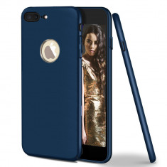 Husa telefon Apple Iphone 6/6S ofera protectie Delux Ultrasubtire Velvet Blue + Folie Sticla foto