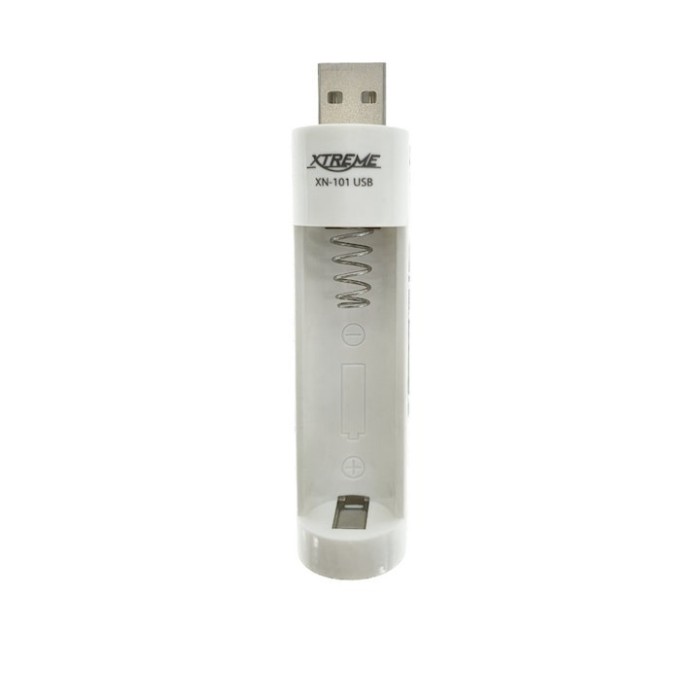 Incarcator USB , XN-101, pentru acumulator tip AA si AAA - Alb