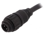 Conector circular 4 pini ECOMATE cabluri
