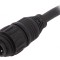 Conector circular 4 pini ECOMATE cabluri