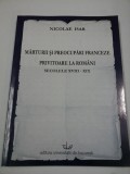 MARTURII SI PREOCUPARI FRANCEZE PRIVITOARE LA ROMANI secolele XVIII-XIX - NICOLAE ISAR