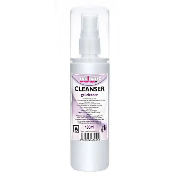 Degresant de unghii cu dozator Inginails - incolor, 100 ml