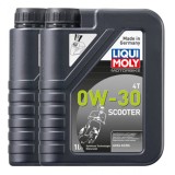 Cumpara ieftin Pachet 2 litri Ulei moto Liqui Moly Motorbike Scooter 4T 0W30