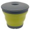 Outwell Găleată pliabilă cu capac, verde lime, 7,5L 435213