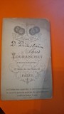 Fotografie tip CDV Portret Barbat alb/negru - Touranchet
