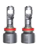 Lupe Bi Led H11 putere 56W luminozitate 6500 Lumeni 12-24V, Xenon Bright