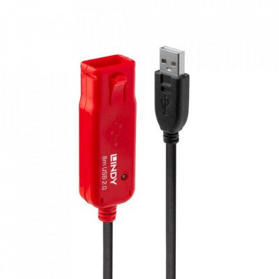 Cablu Lindy USB 2.0, 8m, Active Extensio foto