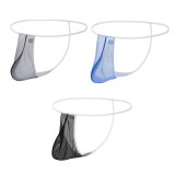 Chiloți G-String pentru bărbați, transparenți, respirabili, moi, sexy, set de 3 &ndash; Multi 2XL