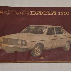 DACIA 1310 - conducere si intretinere carte tehnica bogat ilustrata, anii 1980