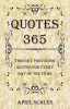 Quotes 365: Thought Provoking Quotes for Every Day of the Year