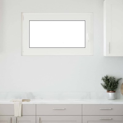 Fereastră de subsol &amp;bdquo;RISOR&amp;rdquo; 100x60 cm oscilo-batantă DIN st&amp;acirc;nga antracit foto