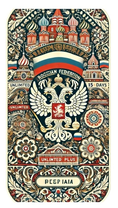 eSIM Russian Federation, Unlimited Plus, 15 Days