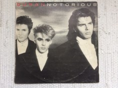 Duran Duran notorious 1986 album disc vinyl lp muzica new wave synth pop balkanton VG+