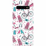 Husa silicon pentru Samsung Galaxy S10, Travel