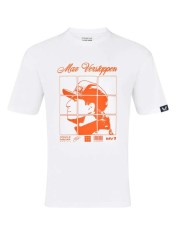 Red Bull Racing tricou de bărbați Max Verstappen MV1 white F1 Team 2025 - L