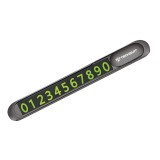 Placuta numar telefon suport bord auto cu afisaj pentru parcare temporara Techsuit PNP1