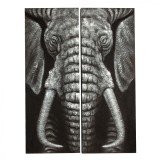 Set tablouri pictate manual Serenity Elefant, Tip I