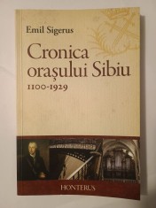 Emil Sigerus - Cronica orașului Sibiu (ediție 2006)
