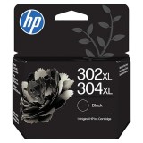 HP original ink B7RT9AE, HP 302XL/304XL, black, 430str.