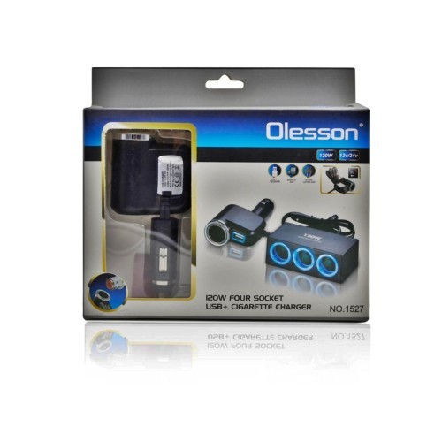 Prelungitor bricheta cu 4 cai bricheta si USB Cod: 1527