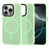 Husa iPhone 16 Pro Techsuit HaloFrost&Atilde;&sbquo;&Acirc;&nbsp;MagSafe Series, verde deschis
