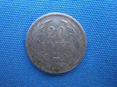 20 FILLER 1894- UNGARIA foto
