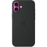 Husa de protectie Apple Silicone Case with MagSafe pentru iPhone 16 Plus - Black