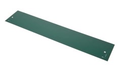 Rasenkanten Metall H&ouml;he 13.5-18.5 cm L&auml;nge 120 cm | Beeteinfassung | Beetumrandung | Beetbegrenzungen, Farbe: Gr&uuml;n; Gr&ouml;&szlig;e: 1 St&uuml;ck 13.5cm