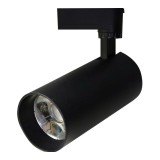 Spot sina LED 30W 3000K 3150lm, negru, Kendal